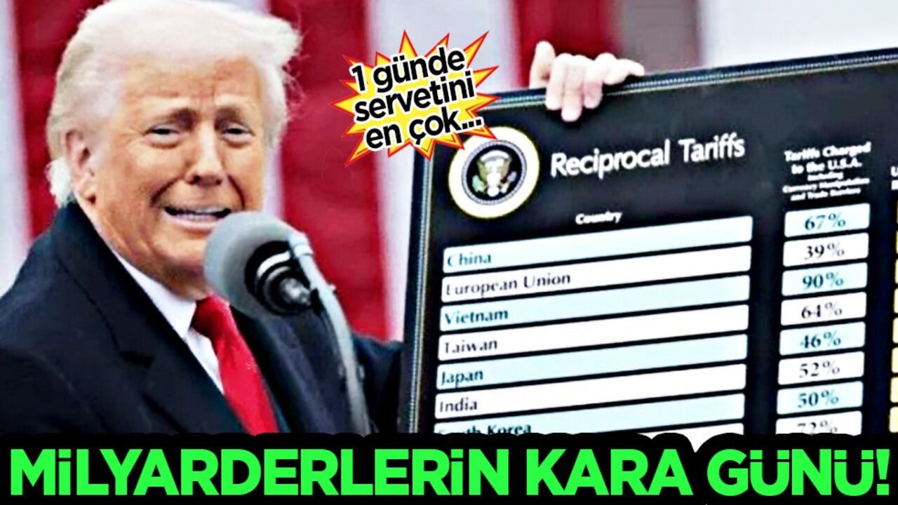 ABD Başkanı Trump'ın gümrük vergisi yüzünden en çok o kaybetti! O isim bakın kim oldu!