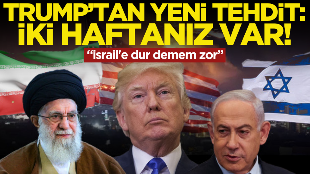 ABD Başkanı Trump’tan son dakika İran açıklaması! İsrail kararını duyurdu