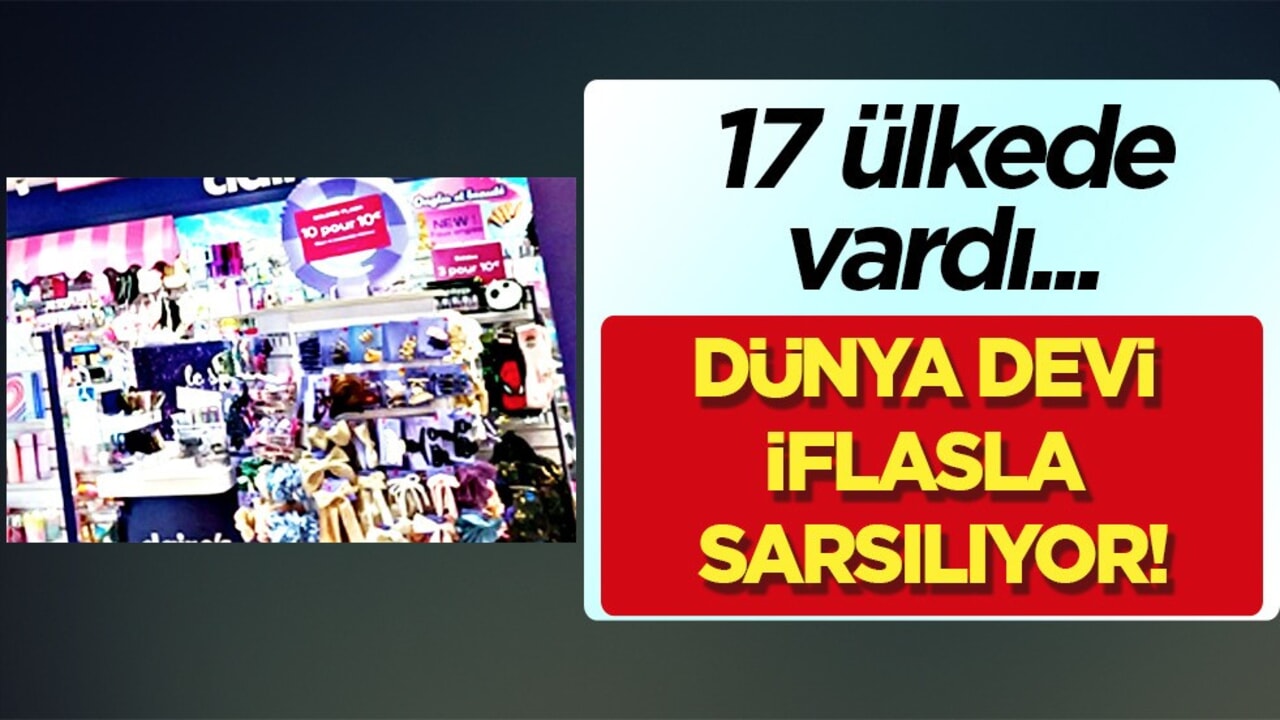 ABD devi iflas ile sarsılıyor: 17 ülkede binlerce mağazası var! İflas tehlikesiyle karşı karşıya