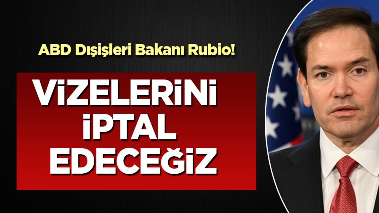 ABD Dışişleri Bakanı Rubio: İptal edeceğiz! Trump'tan karar: Çinli öğrencilerin vize iptali!