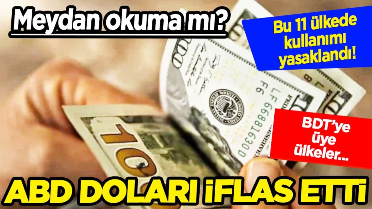 ABD doları iflas etti: Bu 11 ülkede kullanımı yasaklandı! Karar alındı