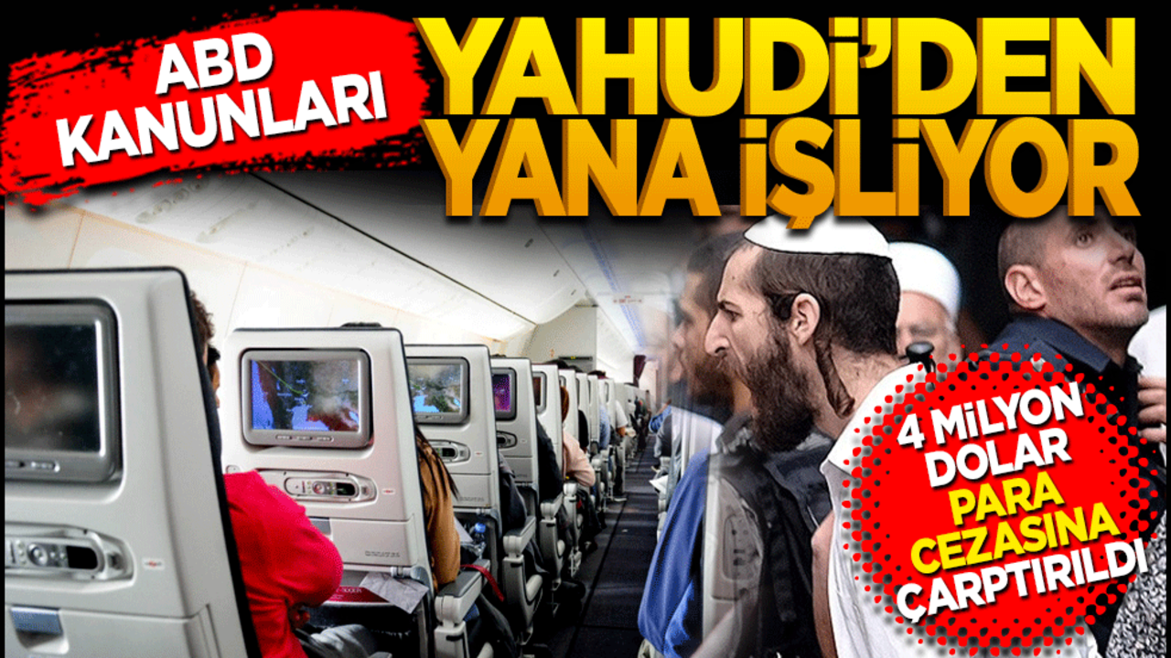 ABD kanunları Yahudilerden yana işliyor