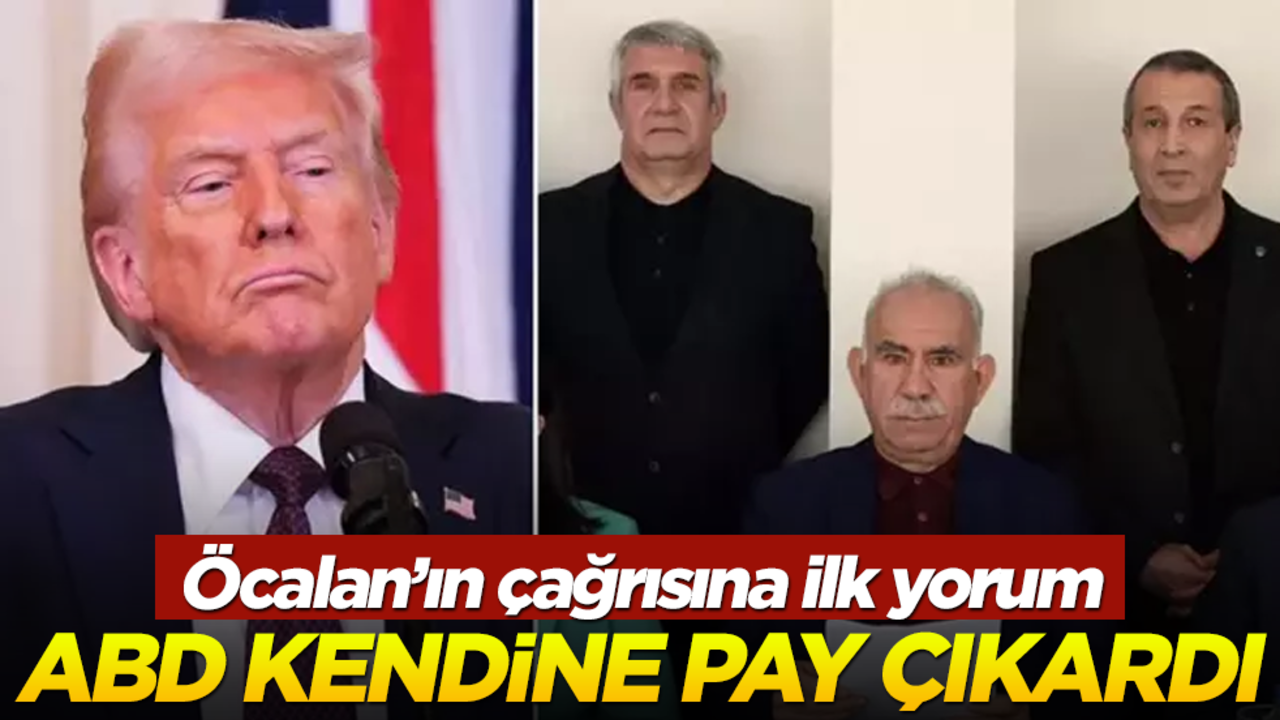 ABD kendine pay çıkardı! Öcalan’ın PKK çıkışına Beyaz Saray’dan ilk yorum