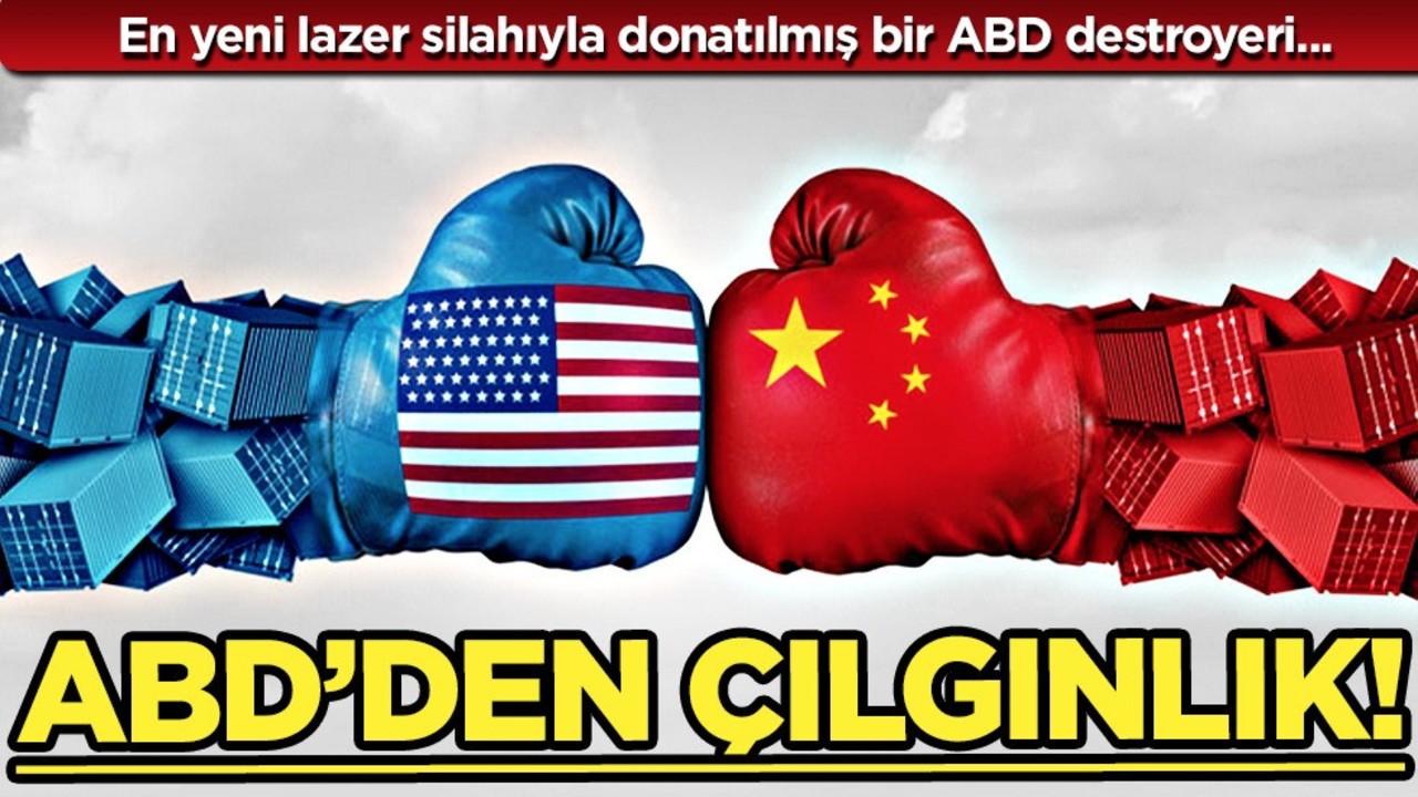 ABD ordusunun gemisi Çin’e karşı, Japonya’ya lazer donanımlı gemi konuşlandırıyor! İki ülkede savaş riski...