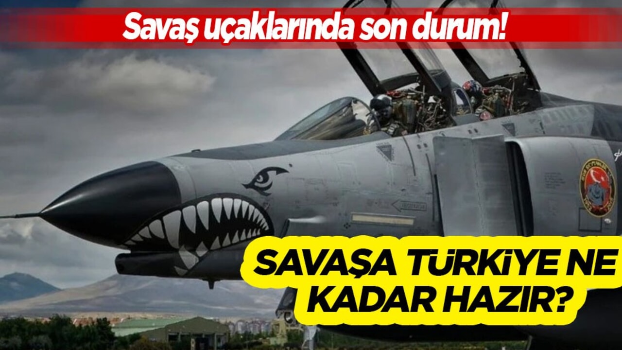 Türkiye'nin en iyi Türk savaş uçakları ne kadar hazır? KAAN, F-35, S-400, F-16 Savaş uçakları!
