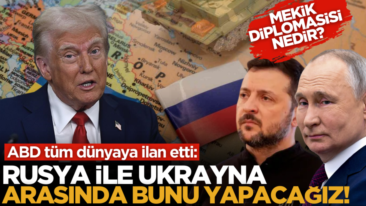 ABD tüm dünyaya ilan etti: ‘Rusya ile Ukrayna arasında bunu yapacağız’