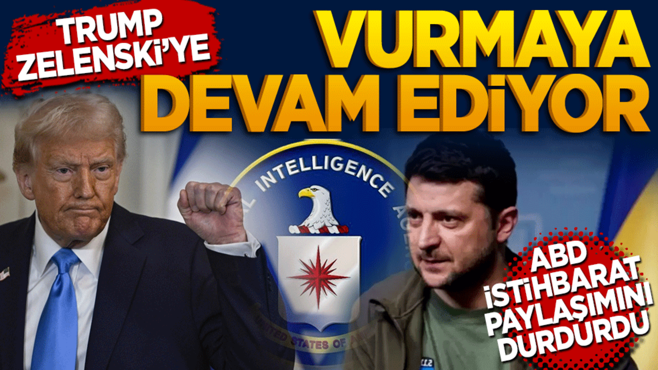 ABD, Ukrayna ile istihbarat paylaşımını askıya aldı