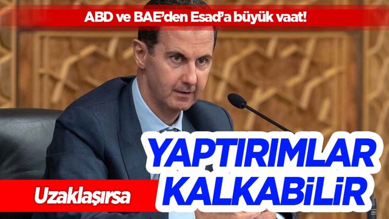 ABD ve BAE’den Esad’a o şart: İran ve Hizbullah’tan uzaklaş yaptırımlarından kurtul! Flaş karar