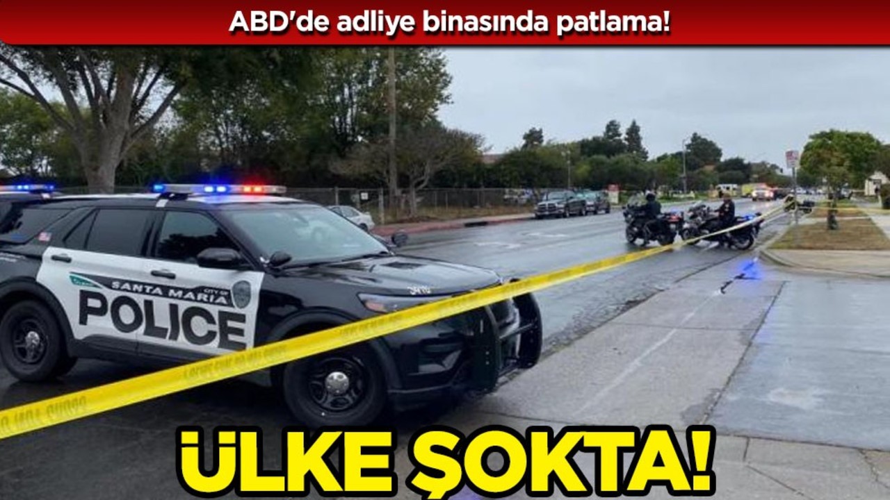 ABD'de adliye binasında bomba patladı: O yeri savaş alanına cevirdi! Amerika şok saldırı ile sarsıldı