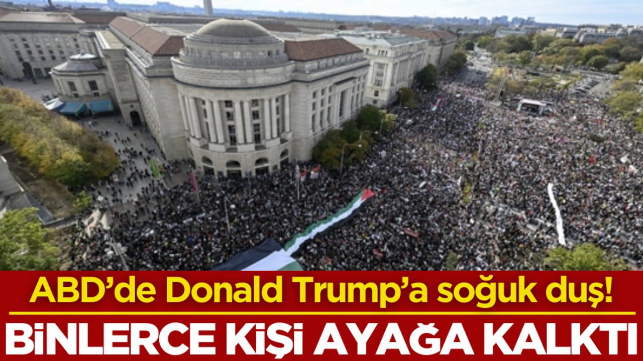 ABD’de Donald Trump’a soğuk duş! Binlerce kişi ayağa kalktı