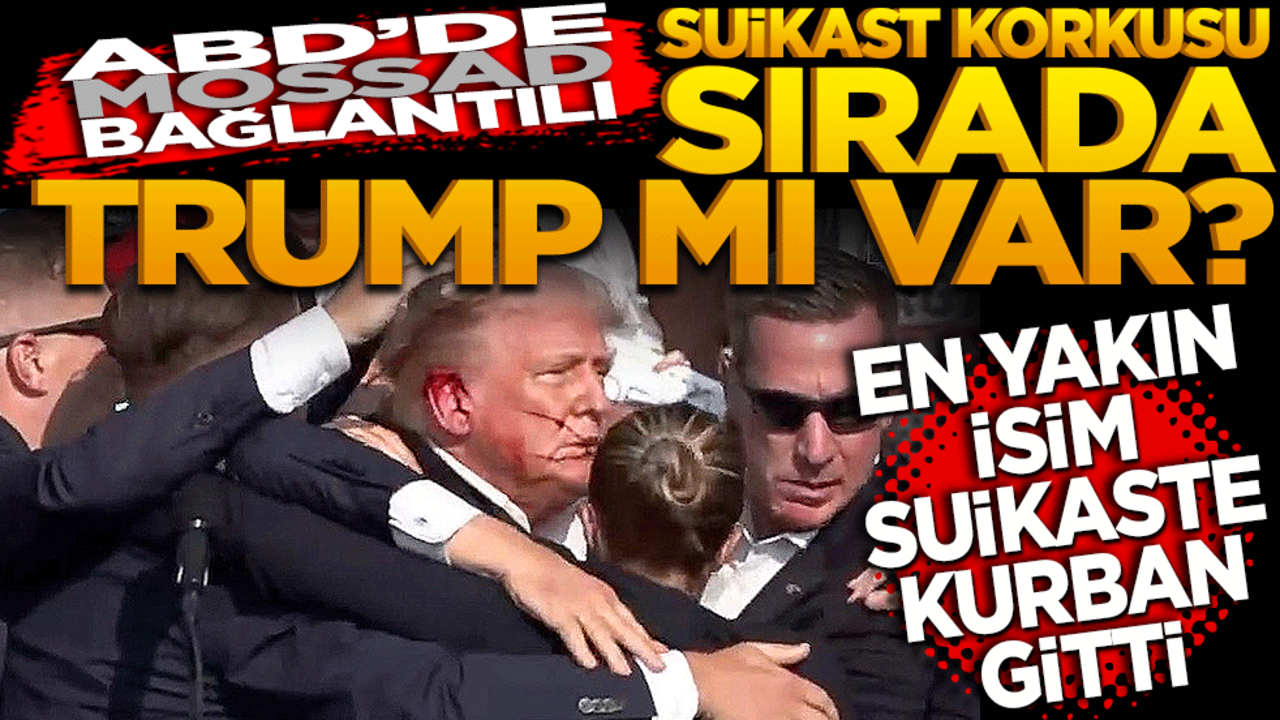 ABD’de Mossad bağlantılı suikast korkusu! Sırada Trump mı var? Trump’a yakın isim suikasta kurban gitti!