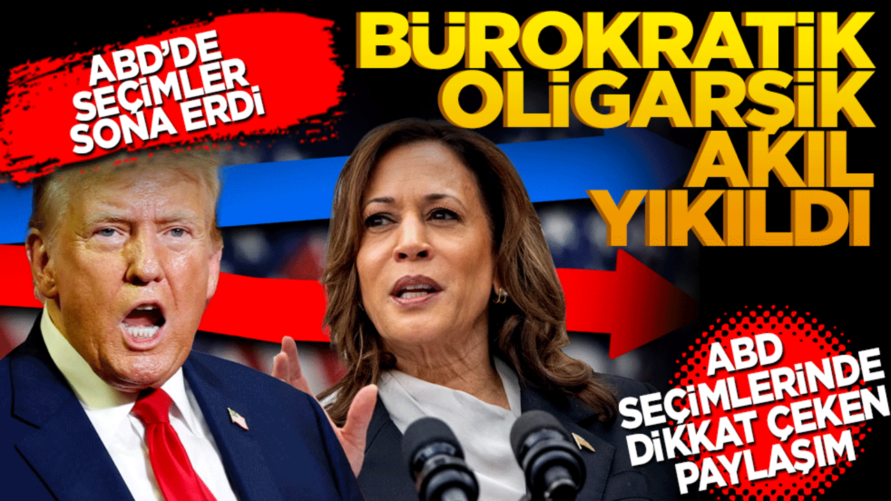 ABD’de seçimler sona erdi! Bürokratik oligarşik akıl yıkıldı