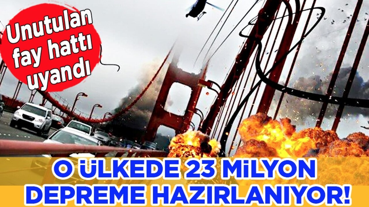 Unutulan fay hattı orada uyandı: Deprem 23 milyon etkilenecek! Geleceği yutan felaket