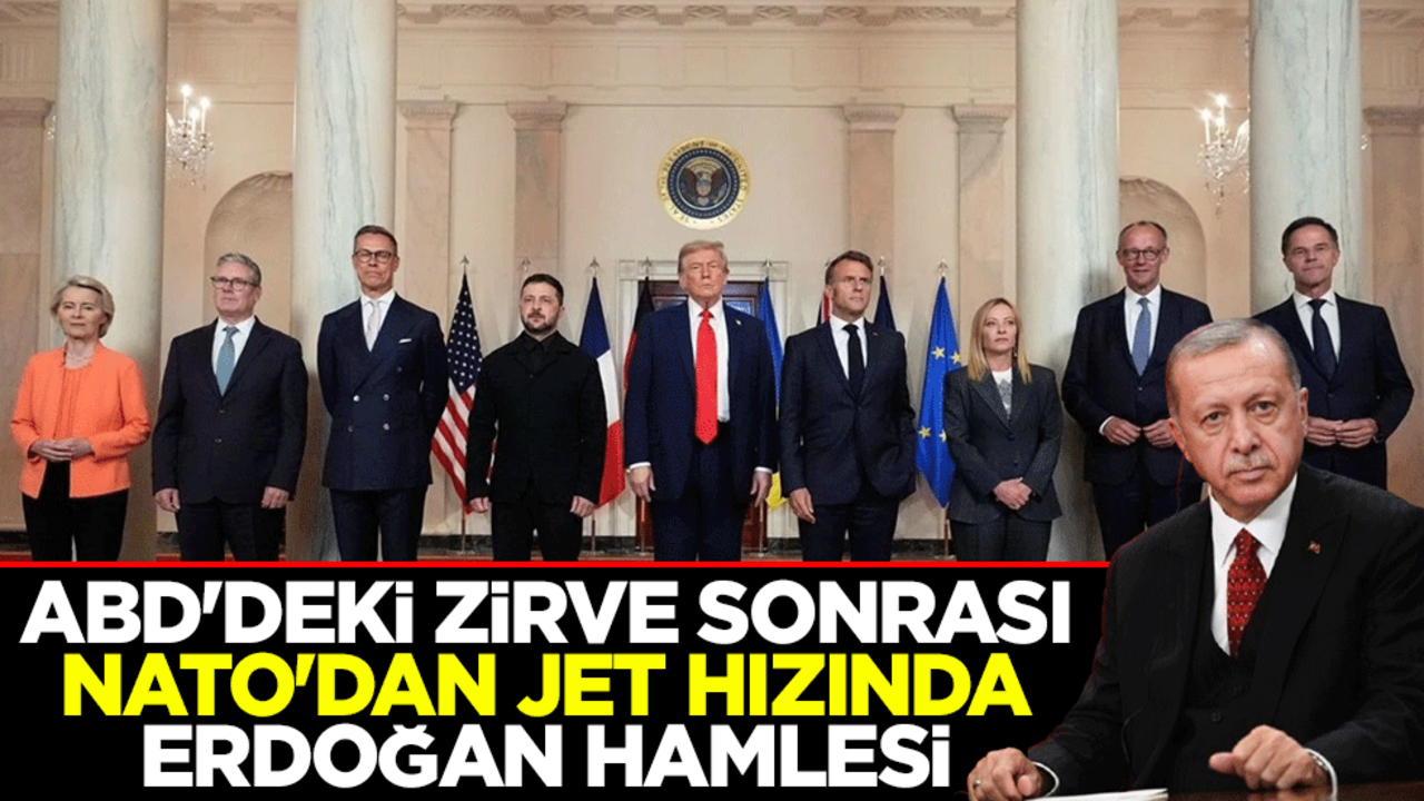 ABD'deki zirve sonrası NATO'dan jet hızında Erdoğan hamlesi