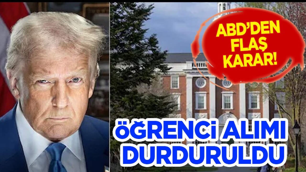 ABD'den flaş karar: Yabancı öğrenci alımı yasaklandı! Yine iddialı çıkış yaptı: Askıya aldı!