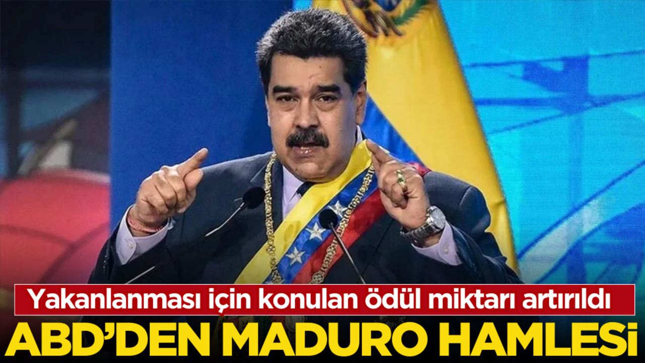 ABD’den Maduro hamlesi!