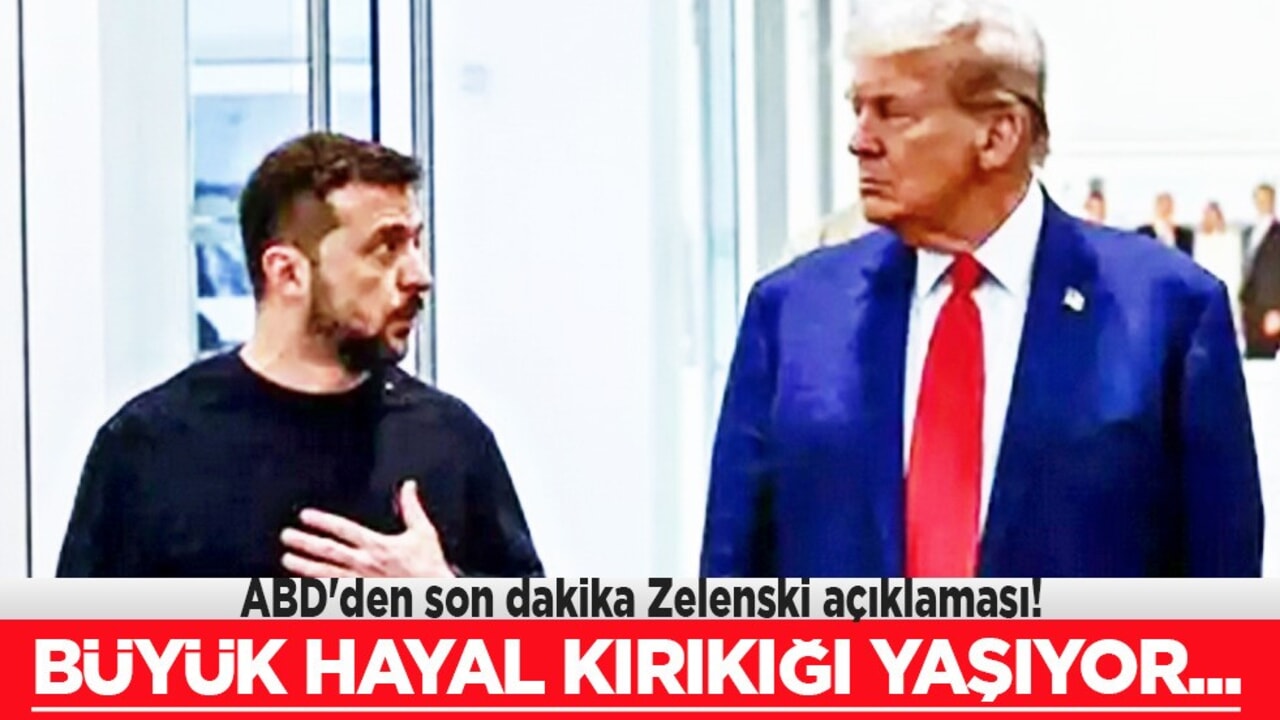 ABD'den son dakika Zelenski açıklaması! Kritik mesaj: Donald’ı hayal kırıklığına uğratan karar