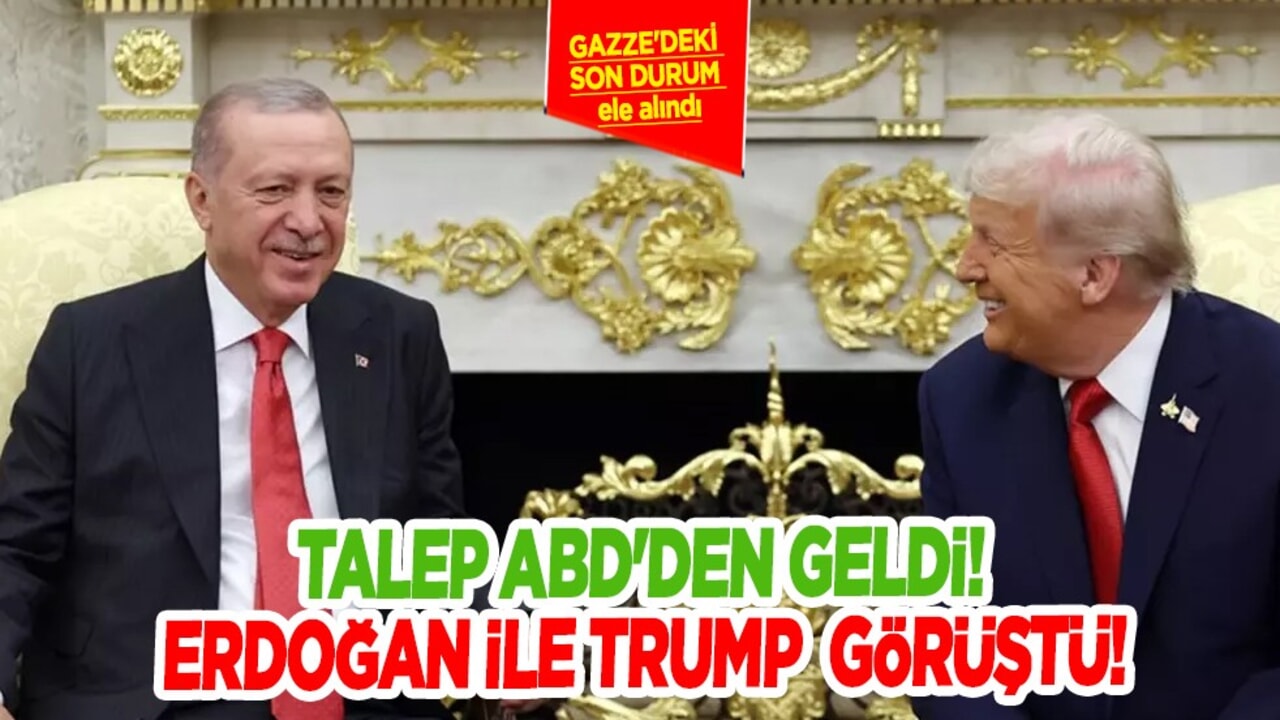 ABD'den Türkiye'ye talep geldi: Başkan Erdoğan, Trump ile telefonda görüştü!
