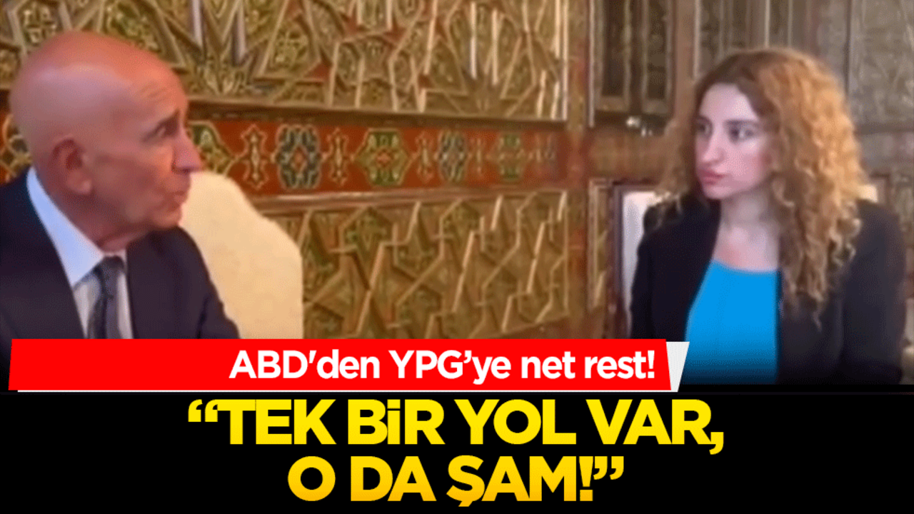 ABD'den YPG’ye net rest! "Tek bir yol var, o da Şam!"