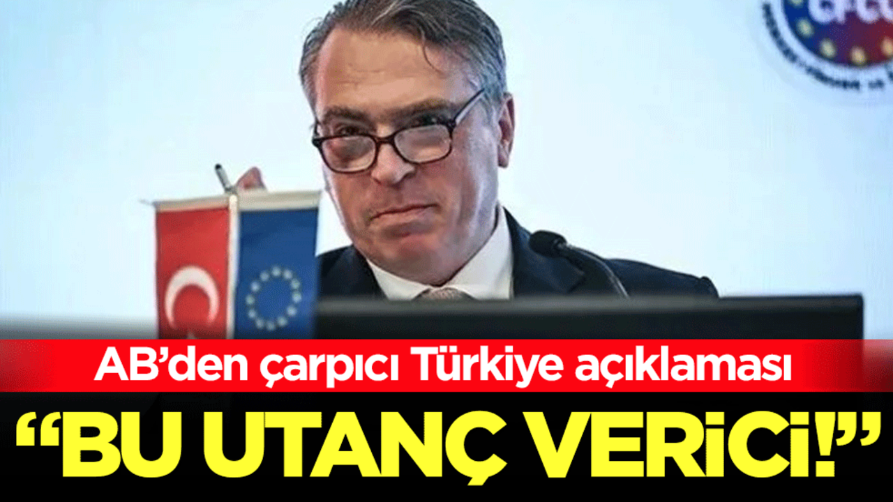 AB'den çarpıcı Türkiye açıklaması: "Vize istenmesi utanç verici"