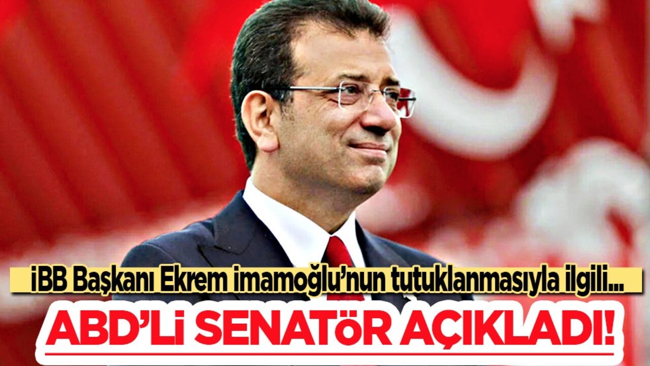 ABD’li senatör Booker! Canlı yayındaki İmamoğlu iddiası: Tutuklanmasına Trump onay verdi