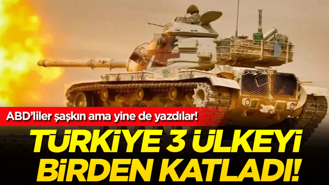 ABD'liler şaşkın ama yine de yazdılar: Türkiye 3 ülkeyi birden katladı!