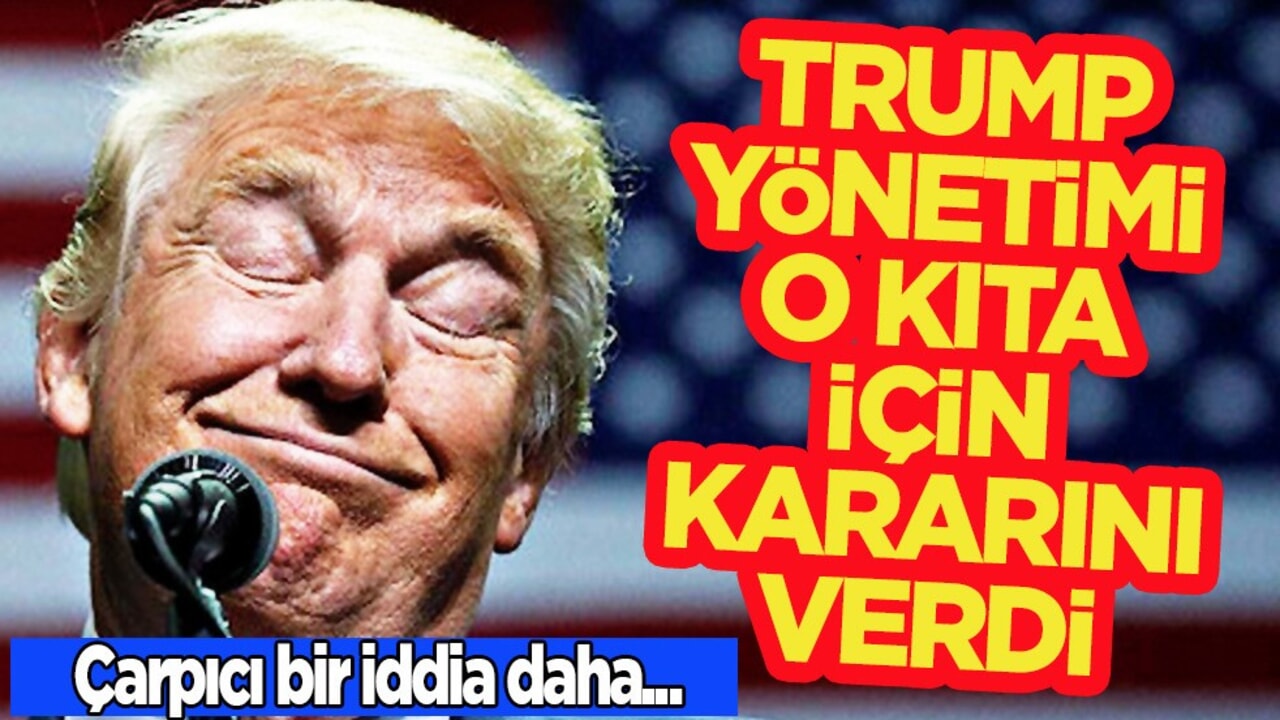 ABD'nin Afrika operasyonlarına son verildi! Tarihi Trump'ın hamlesi bomba gibi düştü