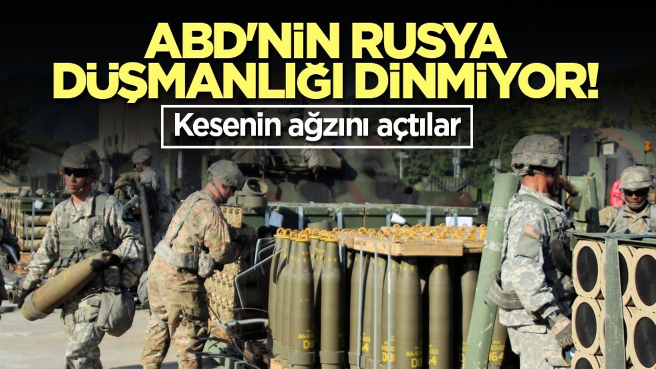 ABD'nin Rusya düşmanlığı dinmiyor! Yine askeri malzeme yardımı yapacak