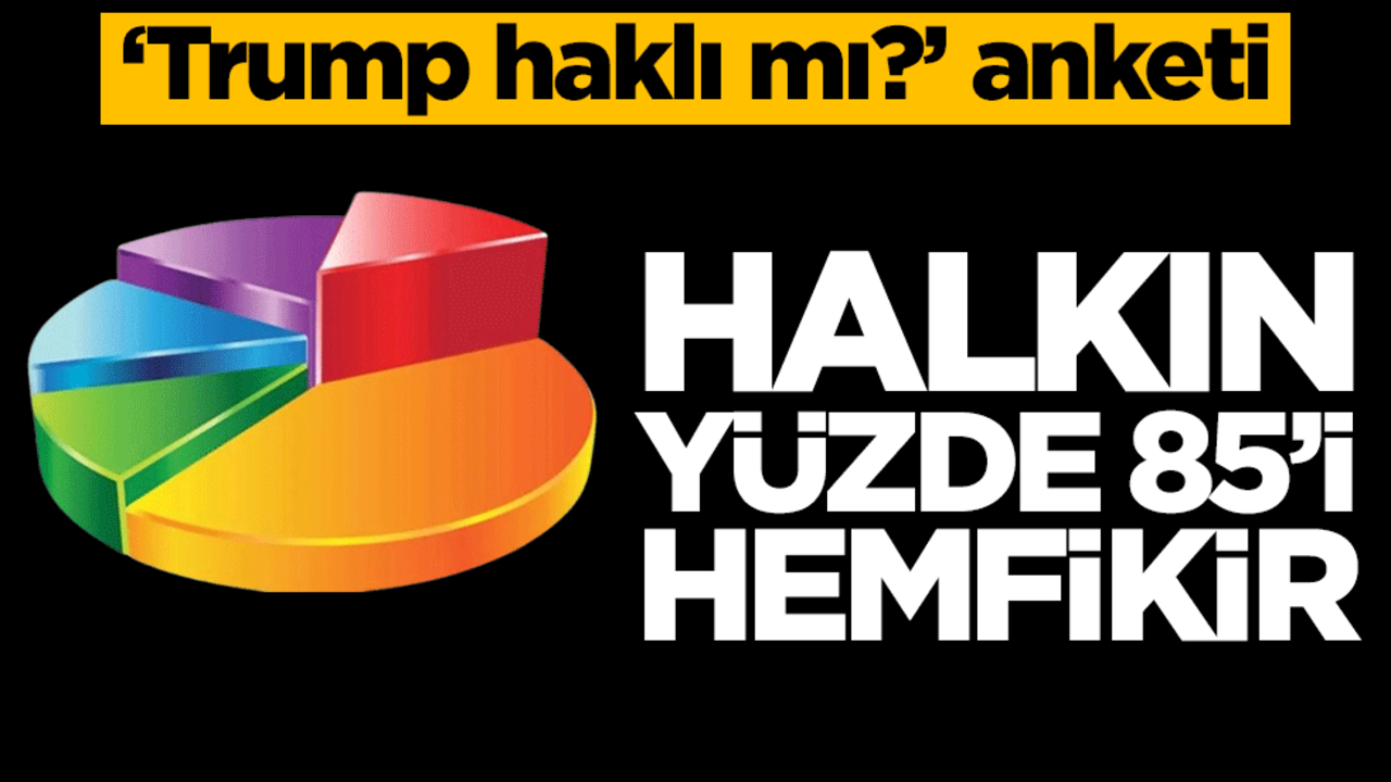 "ABD'ye katılalım mı?" diye soruldu! Halkın yüzde 85'i hemfikir