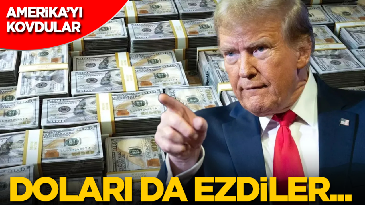 ABD’yi kovdular doları da ezdiler...