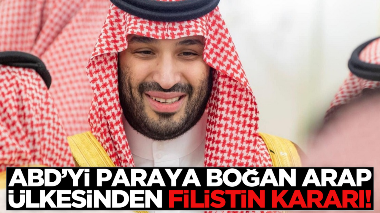 ABD’yi paraya boğan Arap ülkesinden ‘Filistin’ kararı!