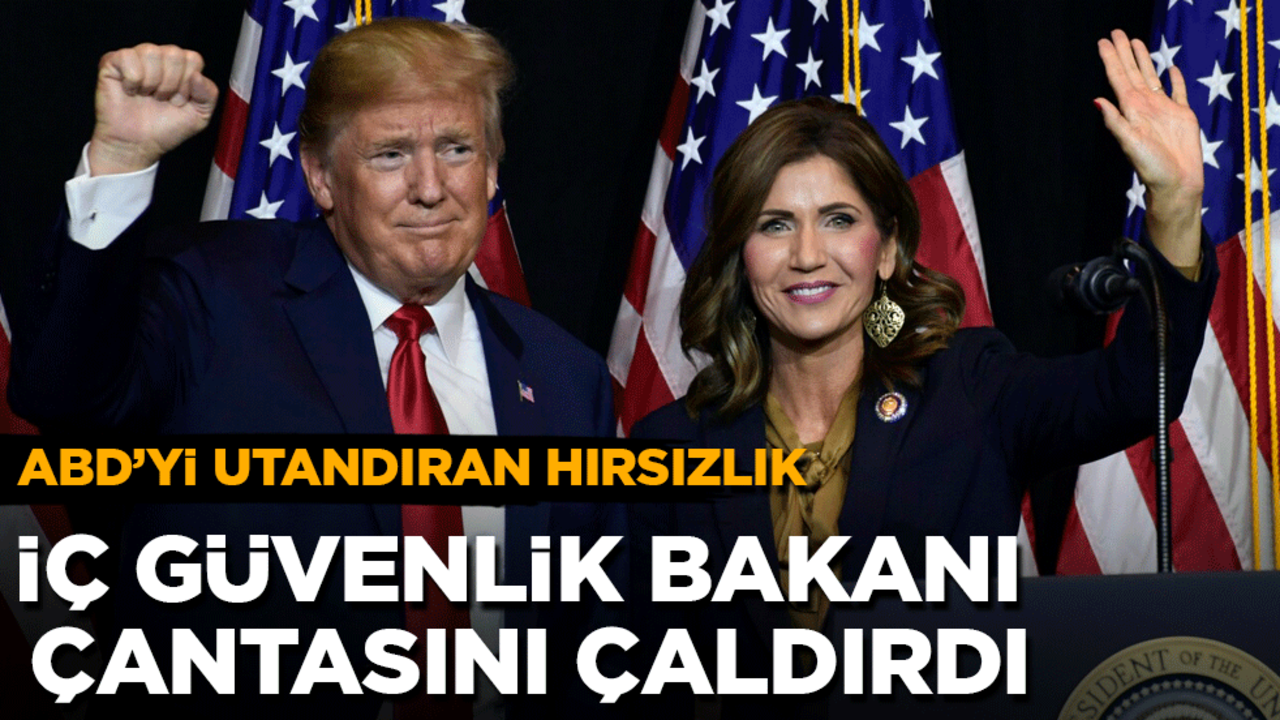 ABD’yi utandıran hırsızlık: İç Güvenlik Bakanı restoranda yemek yerken çantasını çaldırdı