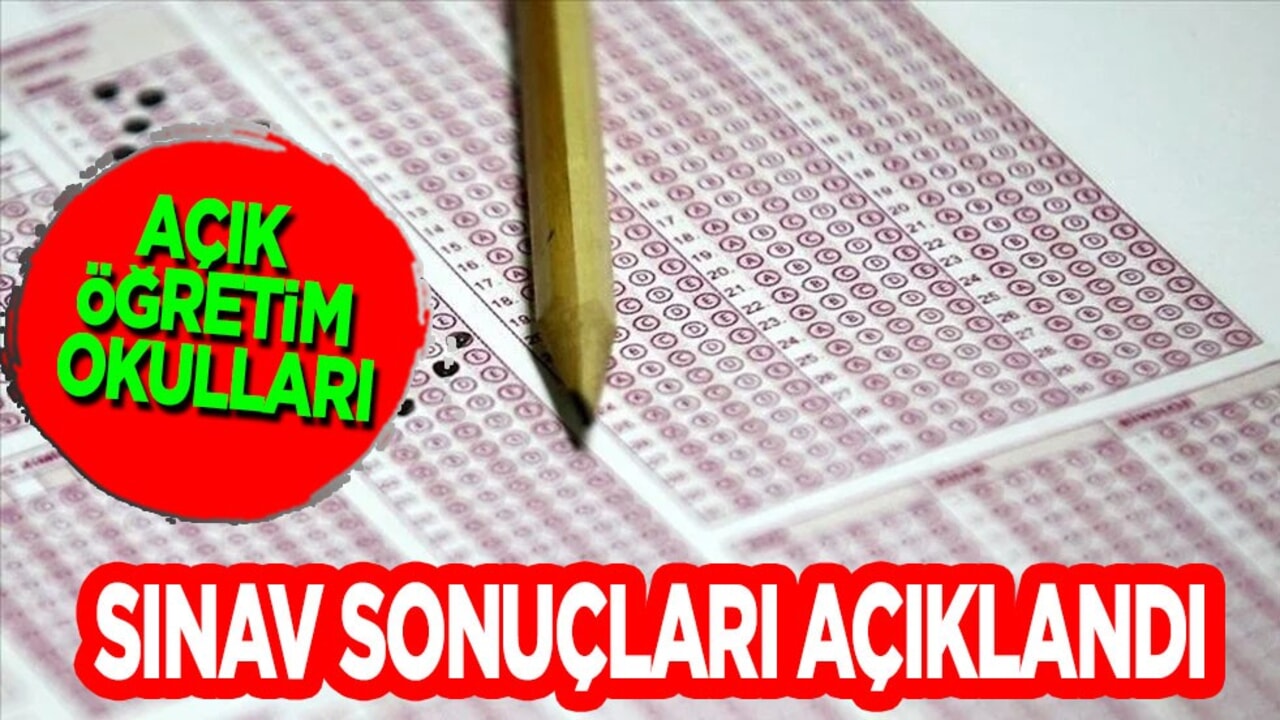 Açık Öğretim sınav sonuçları açıklandı! AÖL sınav nasıl ve nereden sorgulanır? AÖL sınav sonuçları sorgulama ekranı
