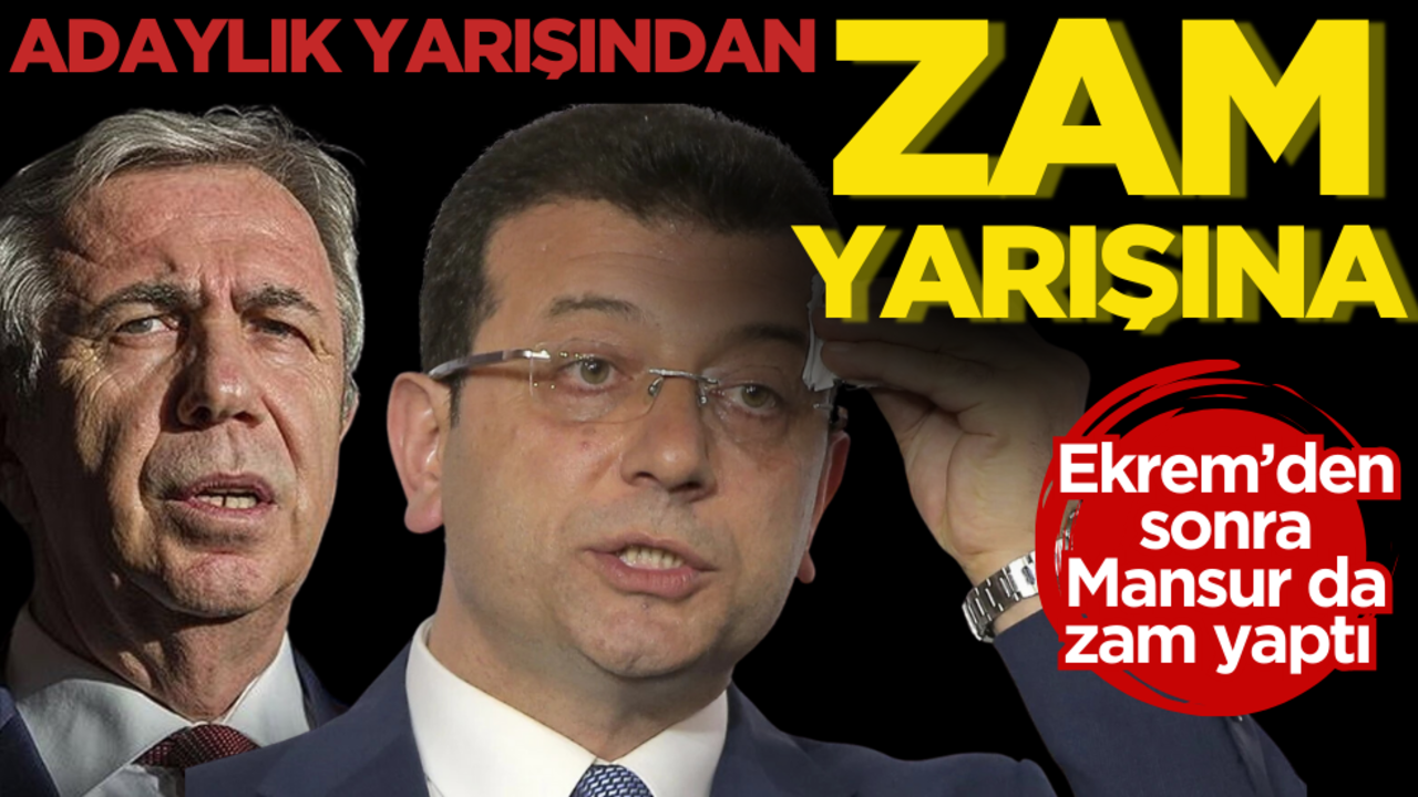 Adaylık yarışından zam yarışına! Mansur’da suya okkalı zam