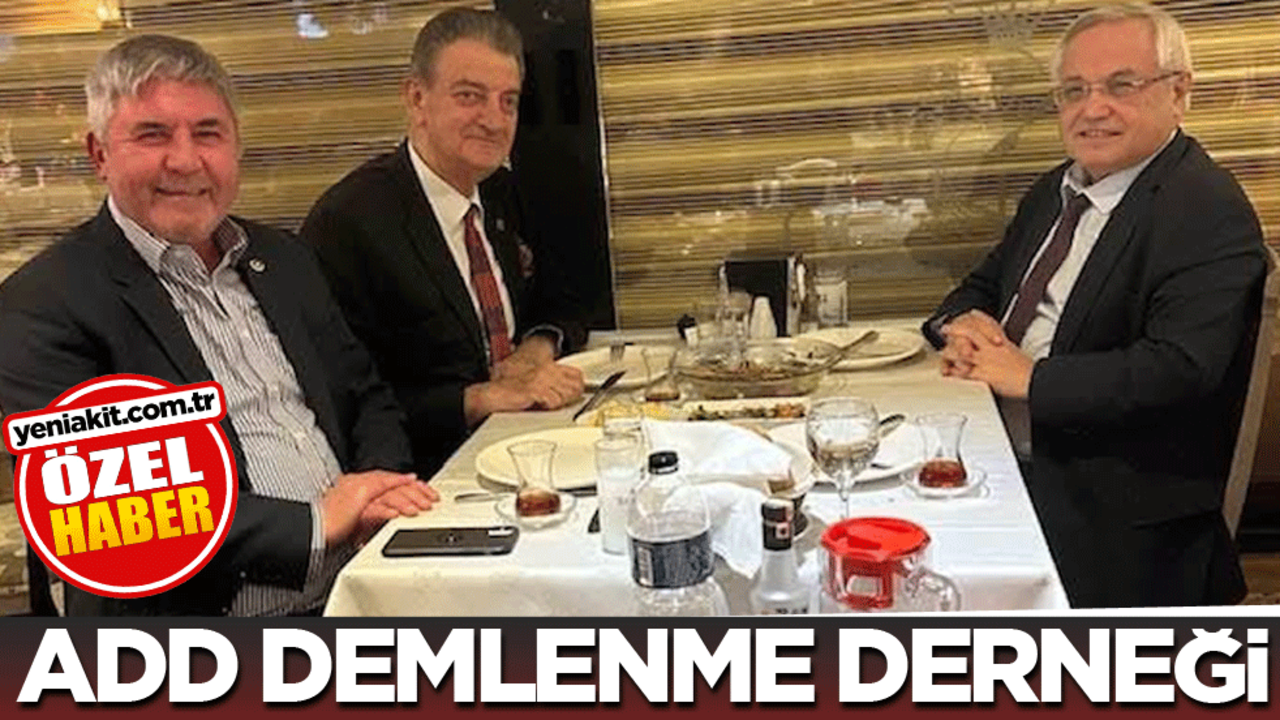 ADD Demlenme Derneği!