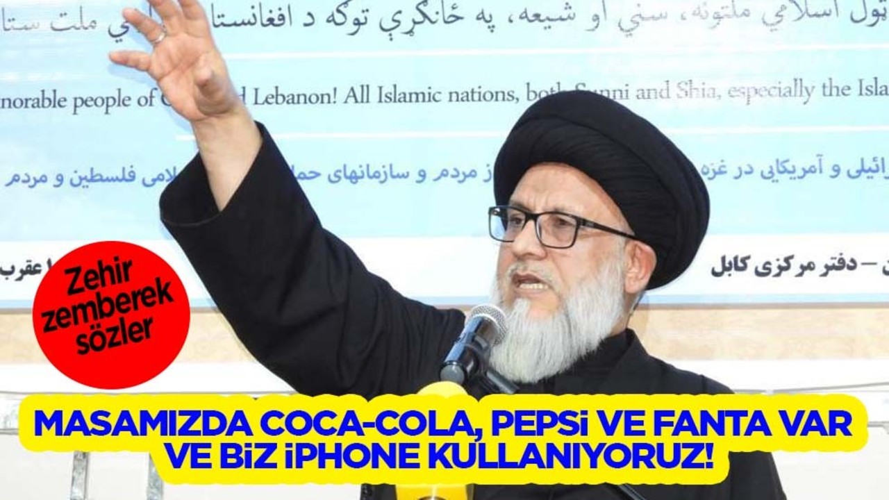 Afganistan'dan zehir zemberek sözler: Coca-Cola, Pepsi ve Fanta var ve biz iPhone kullanıyoruz!