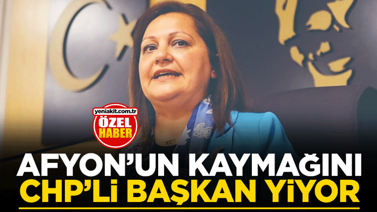 Afyon’un kaymağını CHP’li Başkan yiyor