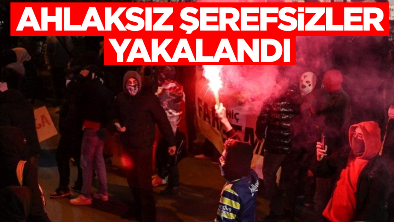 Ahlaksız şerefsizler yakalandı