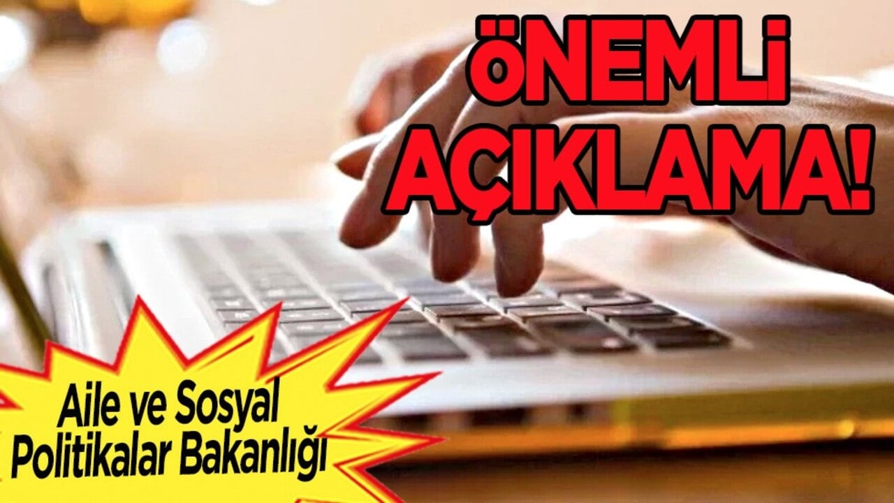 Aile ve Sosyal Politikalar Bakanlığı 10 bin personel alımı paylaşımlarına yönelik önemli açıklama!