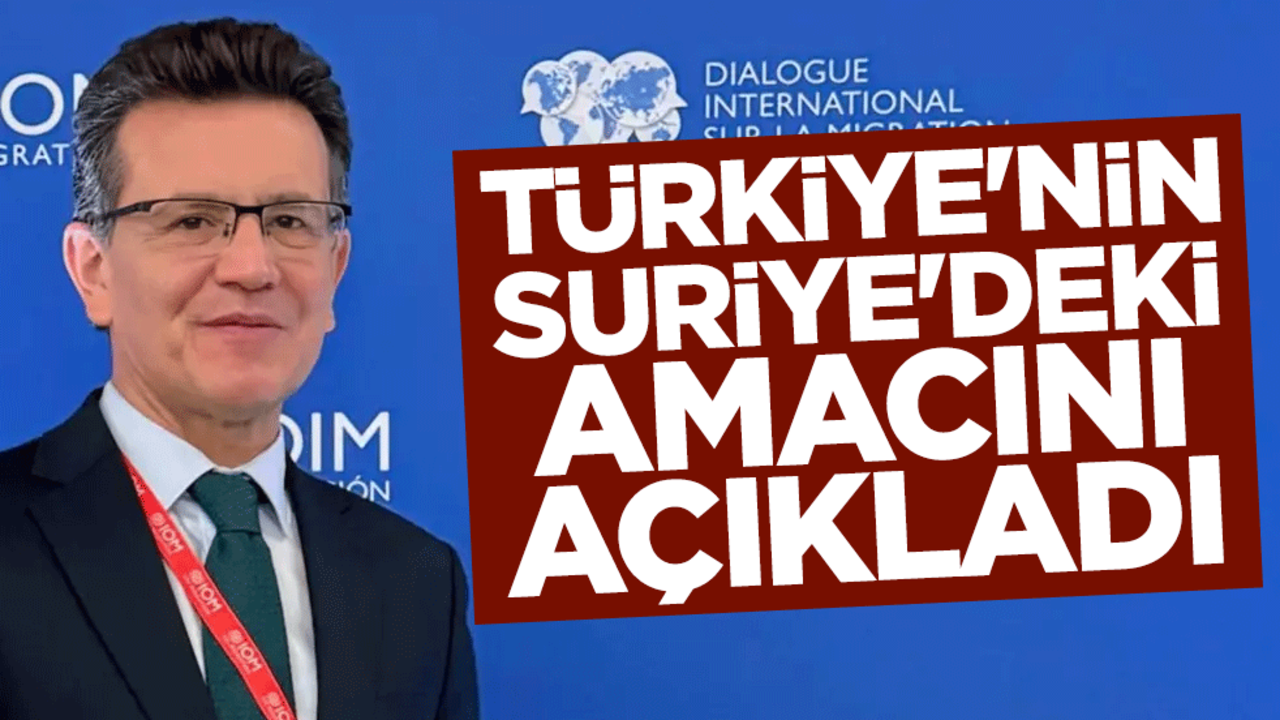 AK Parti Antalya Milletvekili Atay Uslu Türkiye'nin Suriye'deki amacını açıkladı