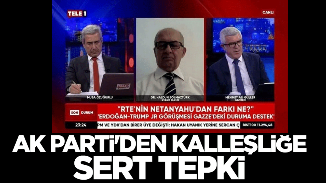 AK Parti'den kalleşliğe sert tepki
