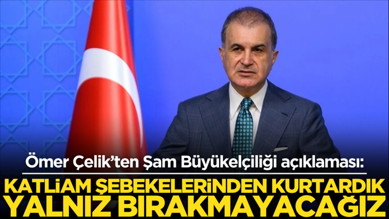 AK Parti’den Sam Büyükelçiliği açıklaması: ‘Katliam şebekelerinden kurtardık, yalnız bırakmayacağız’