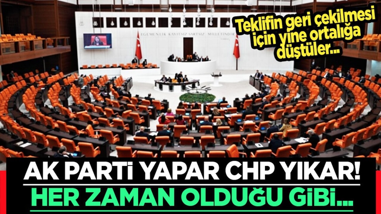 AK Parti'den sunulan Enerji ve Maden Teklifine CHP'den tepki: Yine parmak salladı!