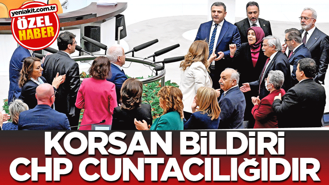 AK Partili Akbaşoğlu: Korsan bildiri CHP cuntacılığıdır