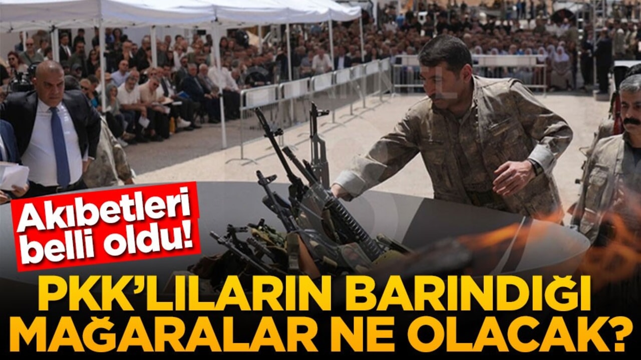 Akıbetleri belli oldu! PKK’lıların barındığı mağaralar ne olacak?
