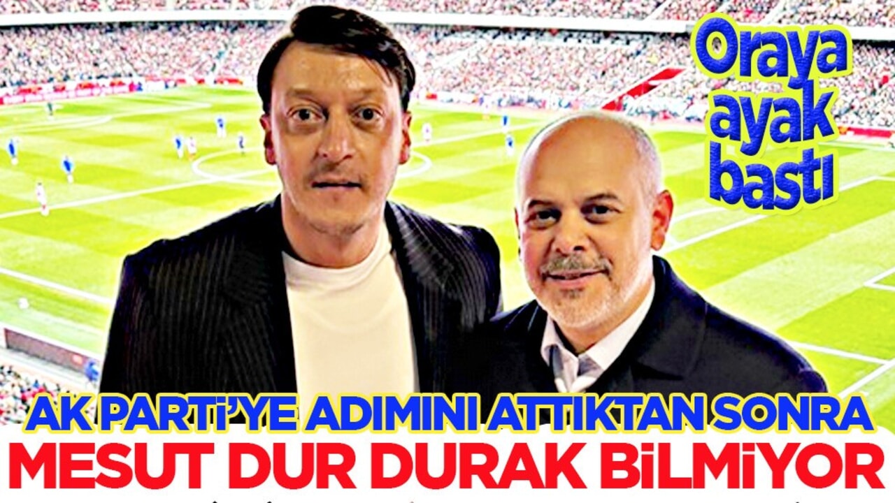AKP Partili Mesut Özil ile Akif Çağatay Kılıç Arsenal-Chelsea maçını izledi! Yeni gelişme