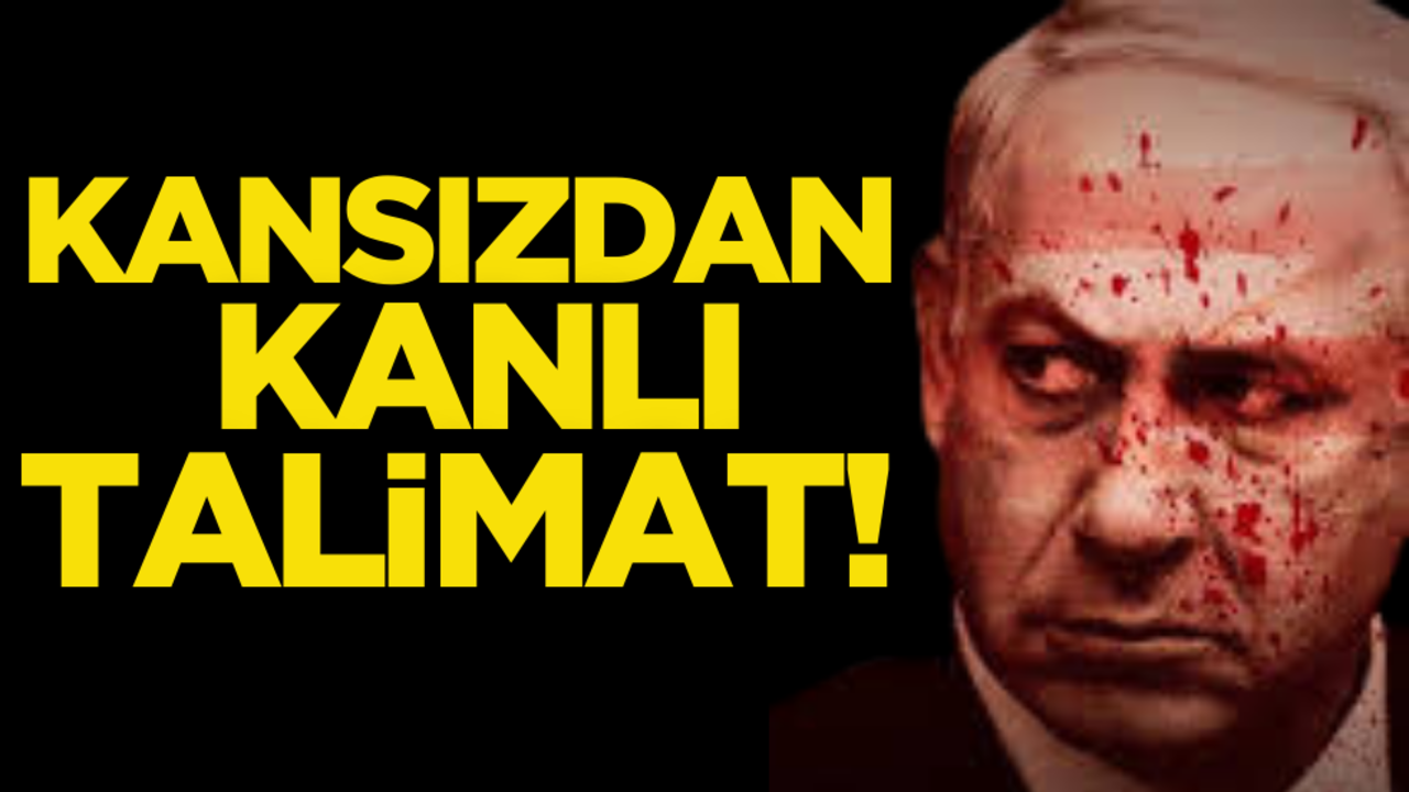 Alçak Netanyahu kana doymuyor: ‘Yoğun bir savaş talimatı verdim’