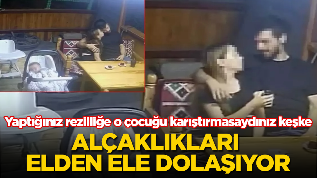 Alçaklıkları elden ele dolaşıyor! Yaptığınız rezilliğe o çocuğu karıştırmasaydınız keşke 