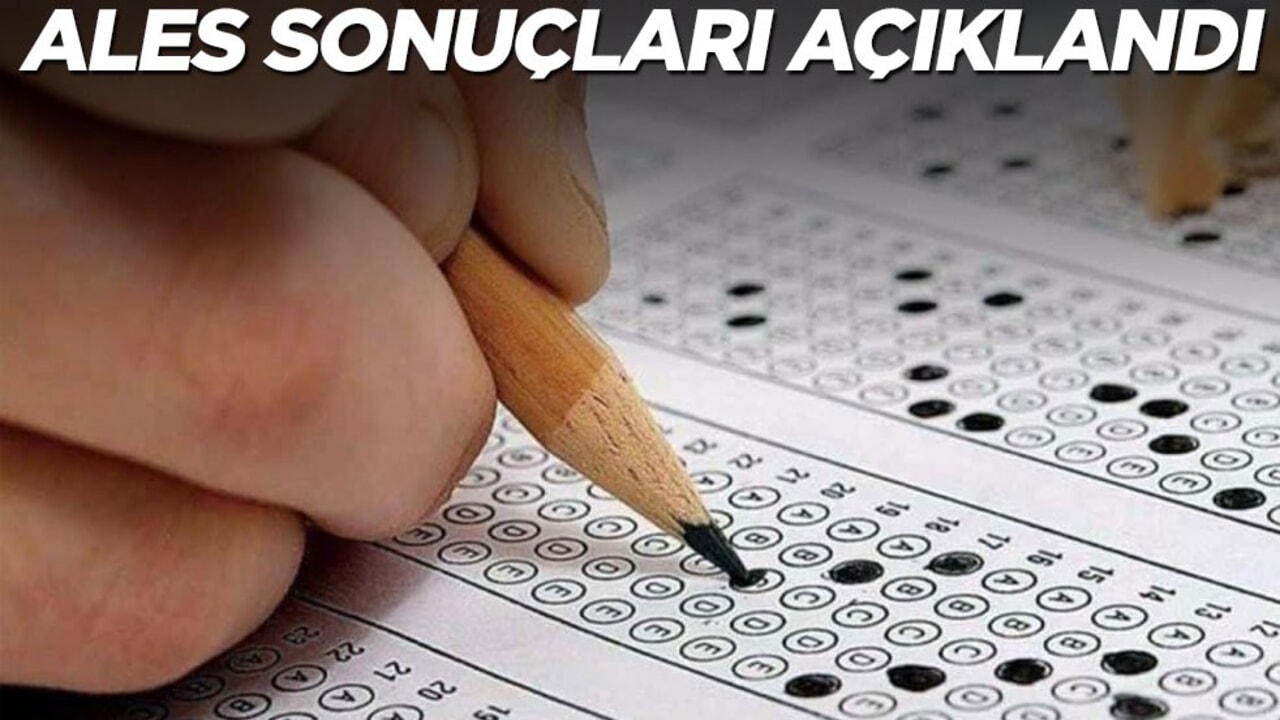 ALES sonuçları açıklandı