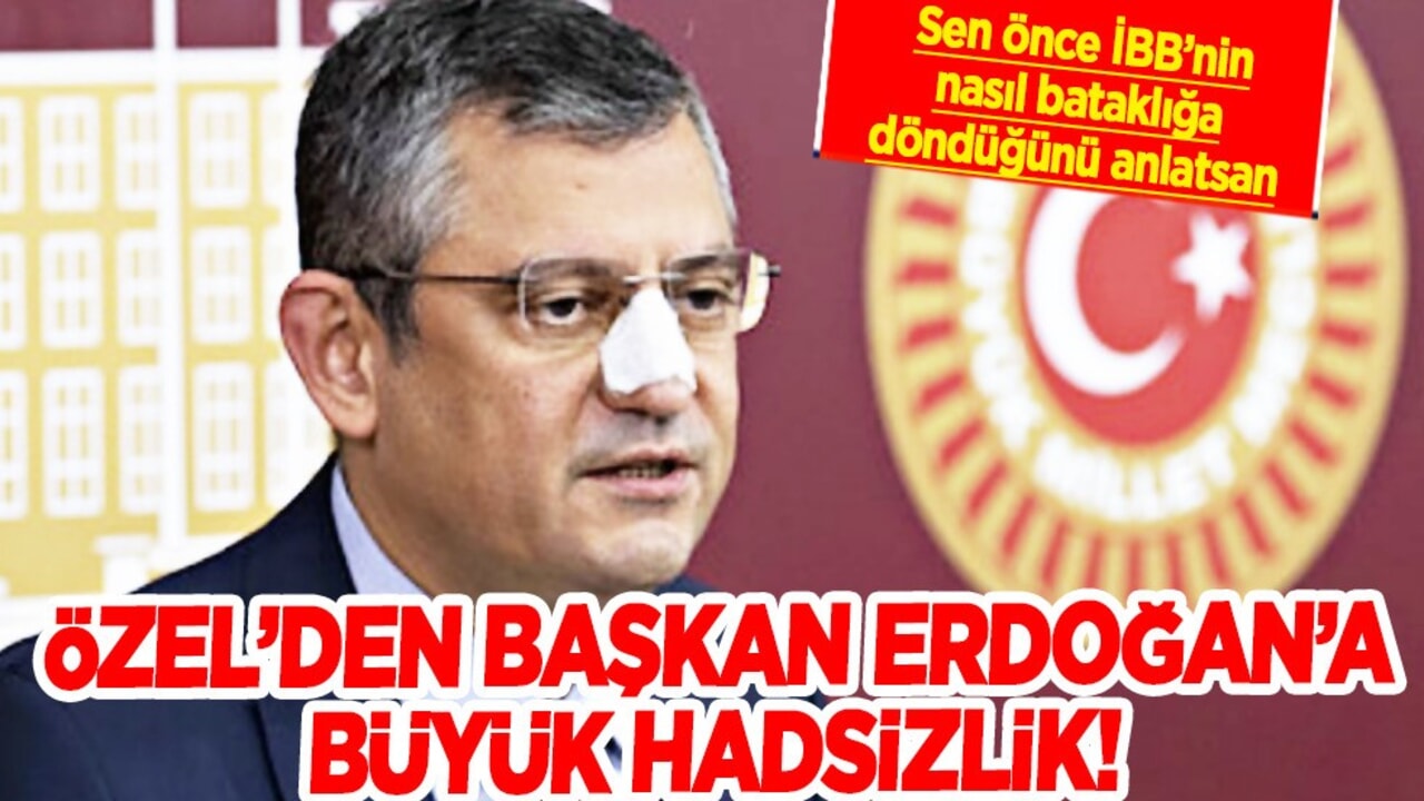  Allah affeder mi seni Özgür Özel? Başkan Erdoğan'a hadsiz sözler! Rezil rüşvet çarkı...